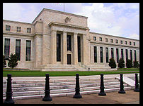 Yhdysvaltojen keskuspankki, Federal Reserve Washingtonissa.